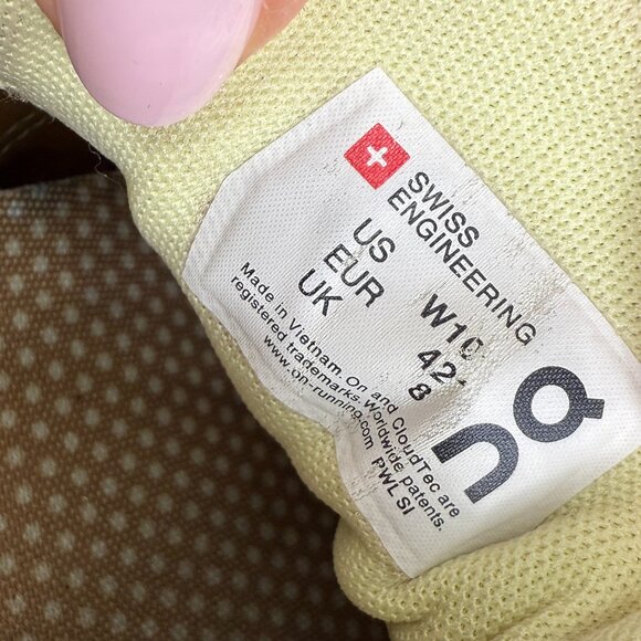 On Cloud 5 Running training slip on Shoe sneakers women's size 10 - Picture 12 of 13